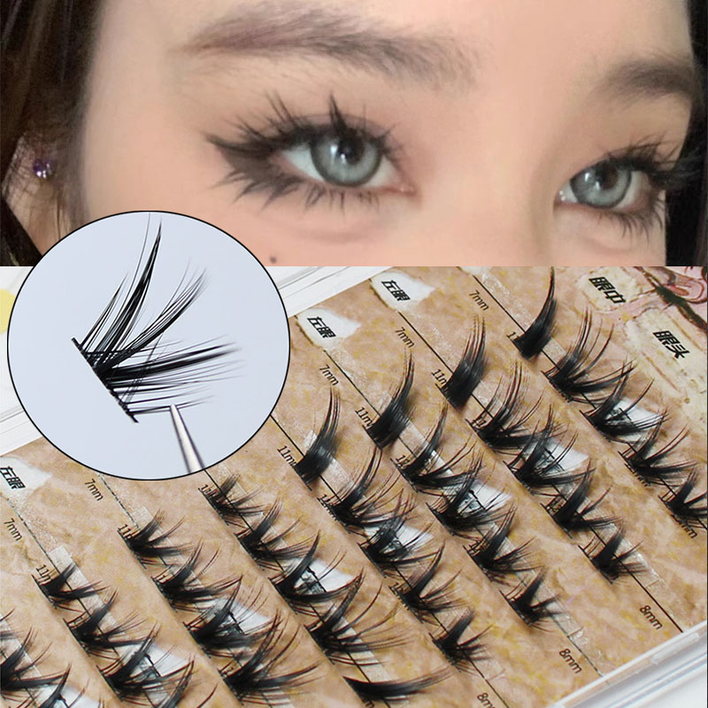 Eyelash Extension Cat Eye Wispy - Yeni kedi göz vizon kirpik 3D