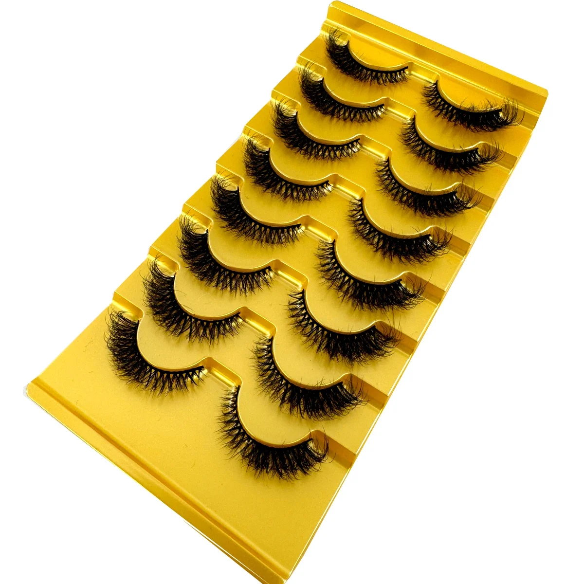 Eyelash Extension Cat Eye Wispy - AMSDCN Yeni 8 çift kedi gözü