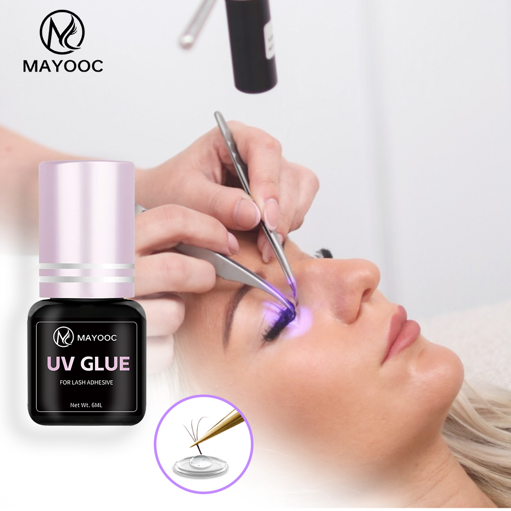 Eyelash Extension Logo - MAYOOC Hızlı Kuruyan 0.1 S UV