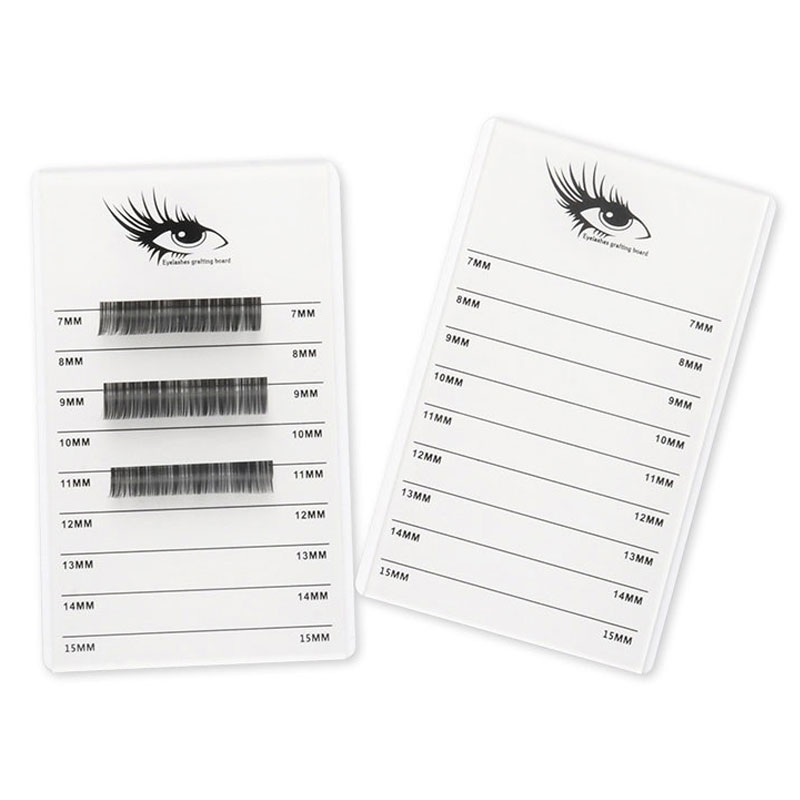 Eyelash Extension Guide - 1 adet akrilik kirpik tutucu paleti