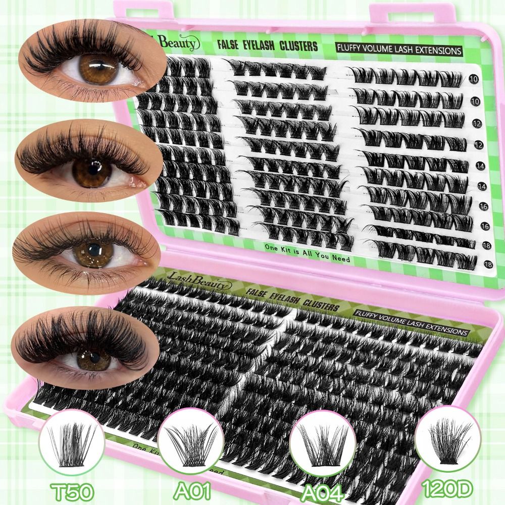 Eyelash Extension Wispy Look - Doğal Görünümlü Takma Kirpikler Yapıştırıcı ve