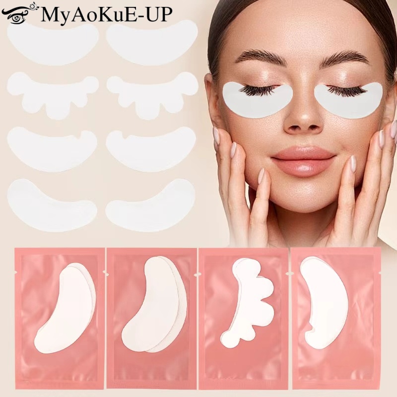 Lash Mapping Sticker - 50 çift tek kullanımlık hidrojel kirpik