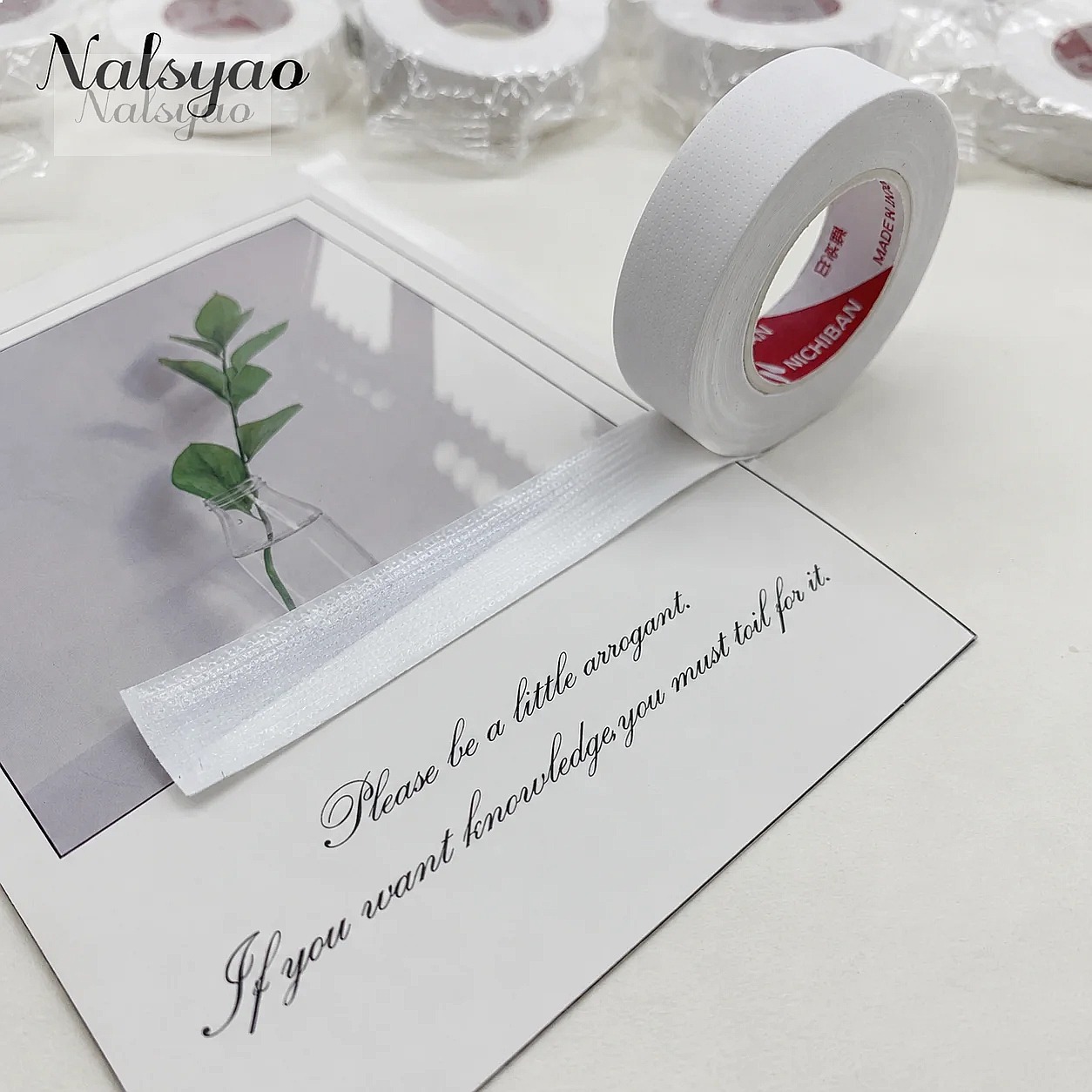 Eyelash Extension Japanese - 2/3 Rulo Japon Yalıtım Bandı, Kirletmeyen
