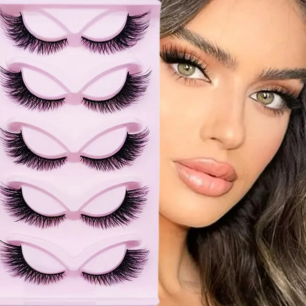 Eyelash Extension Cat Eye Wispy - 5 Çift Kedi Gözü Kirpikler İnce