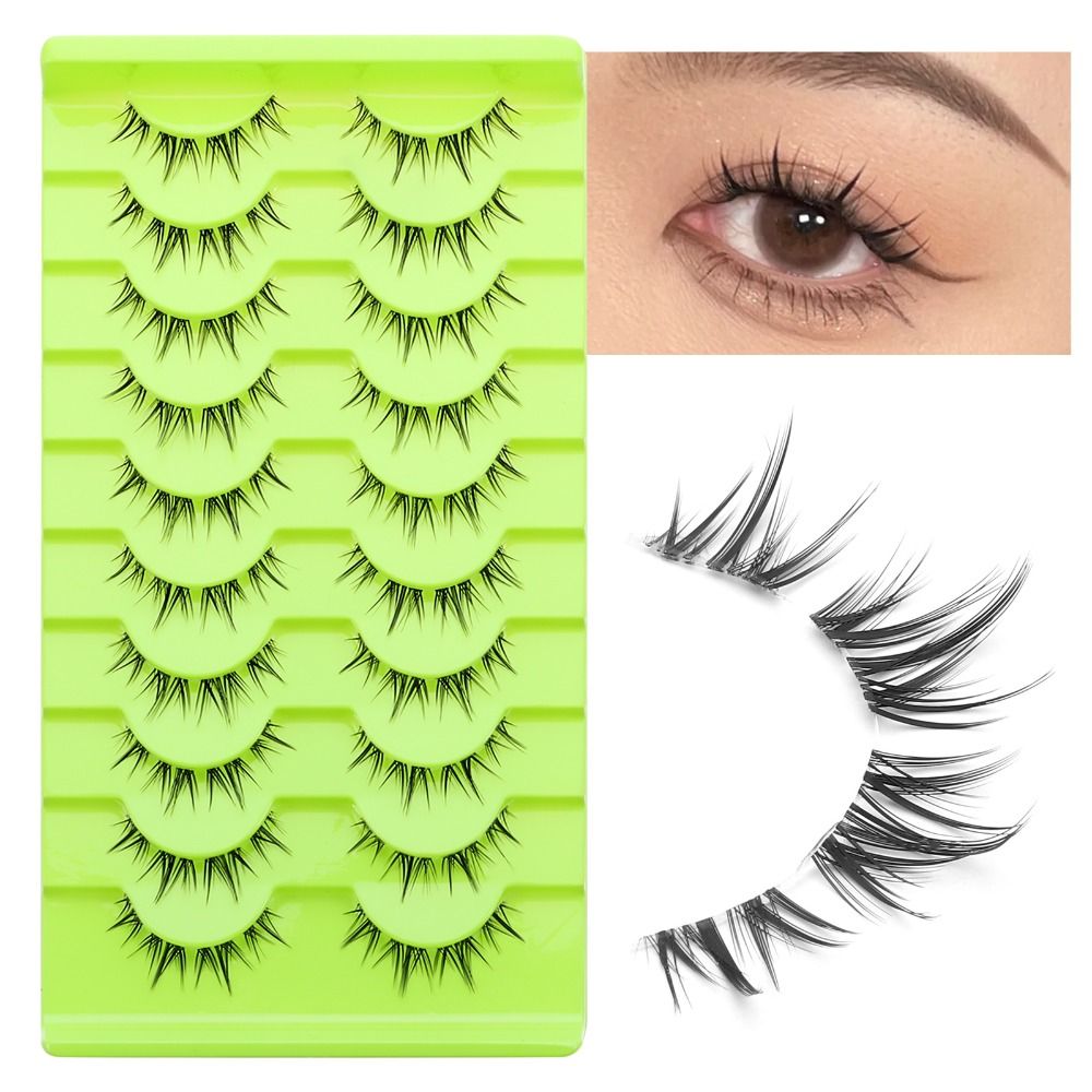 Eyelash Extension Japanese - Siyah Japon Cosplay Takma Kirpikler Dramatik