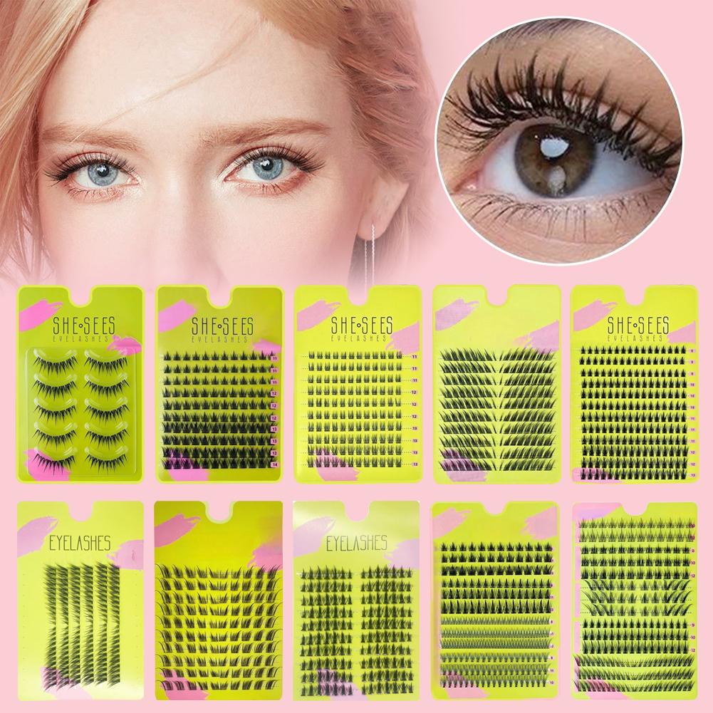 Eyelash Extension Cat Eye Wispy - Doğal Görünümlü Takma Kirpikler Yumuşak ve
