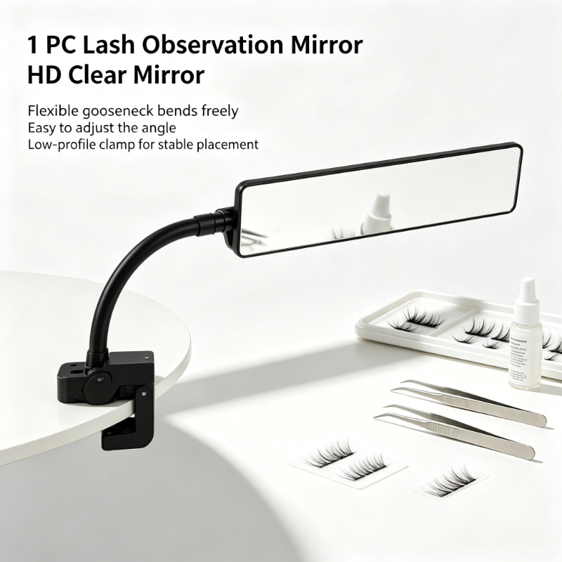 Eyelash Extension Guide - 3 Adet HD Kirpik Uzatma Aynası