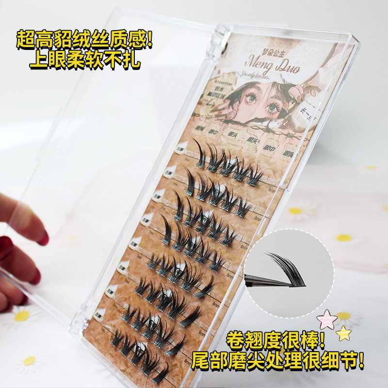 Yeni kedi göz vizon kirpik 3D  - Eyelash Extension Cat Eye Wispy incelemesi ve fiyatı