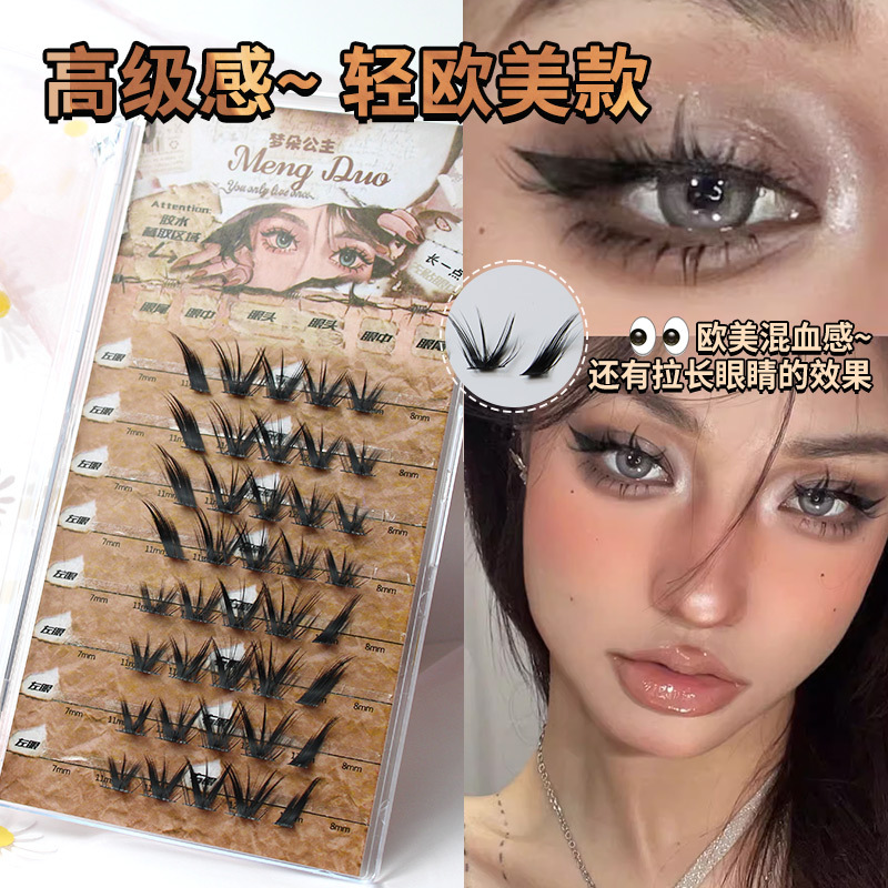 Yeni kedi göz vizon kirpik 3D  - Eyelash Extension Cat Eye Wispy incelemesi ve fiyatı