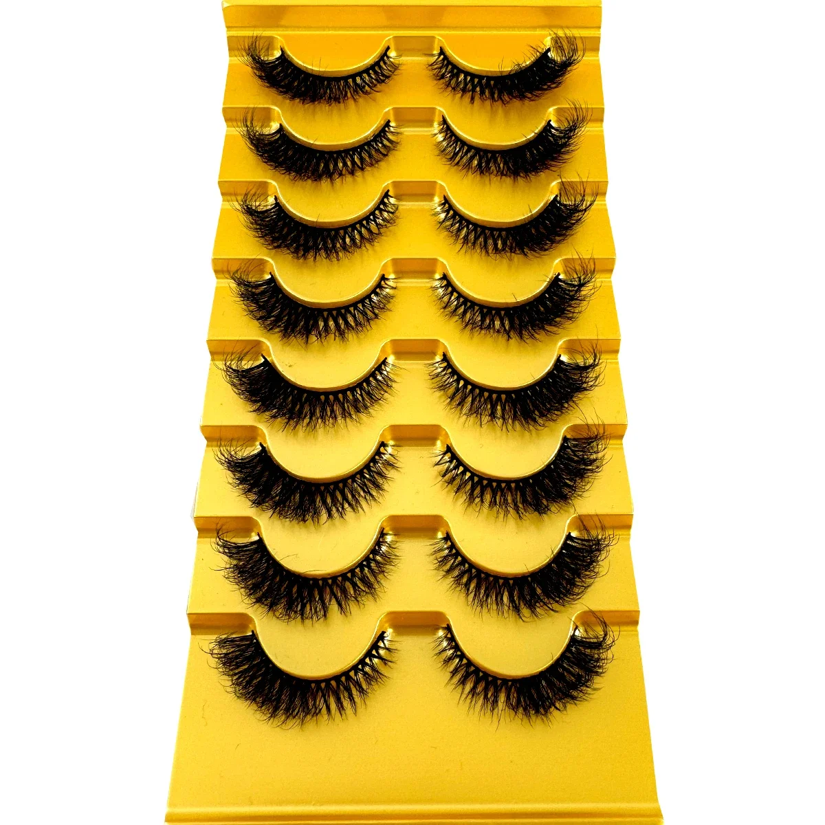 AMSDCN Yeni 8 çift kedi gözü k - Eyelash Extension Cat Eye Wispy incelemesi ve fiyatı
