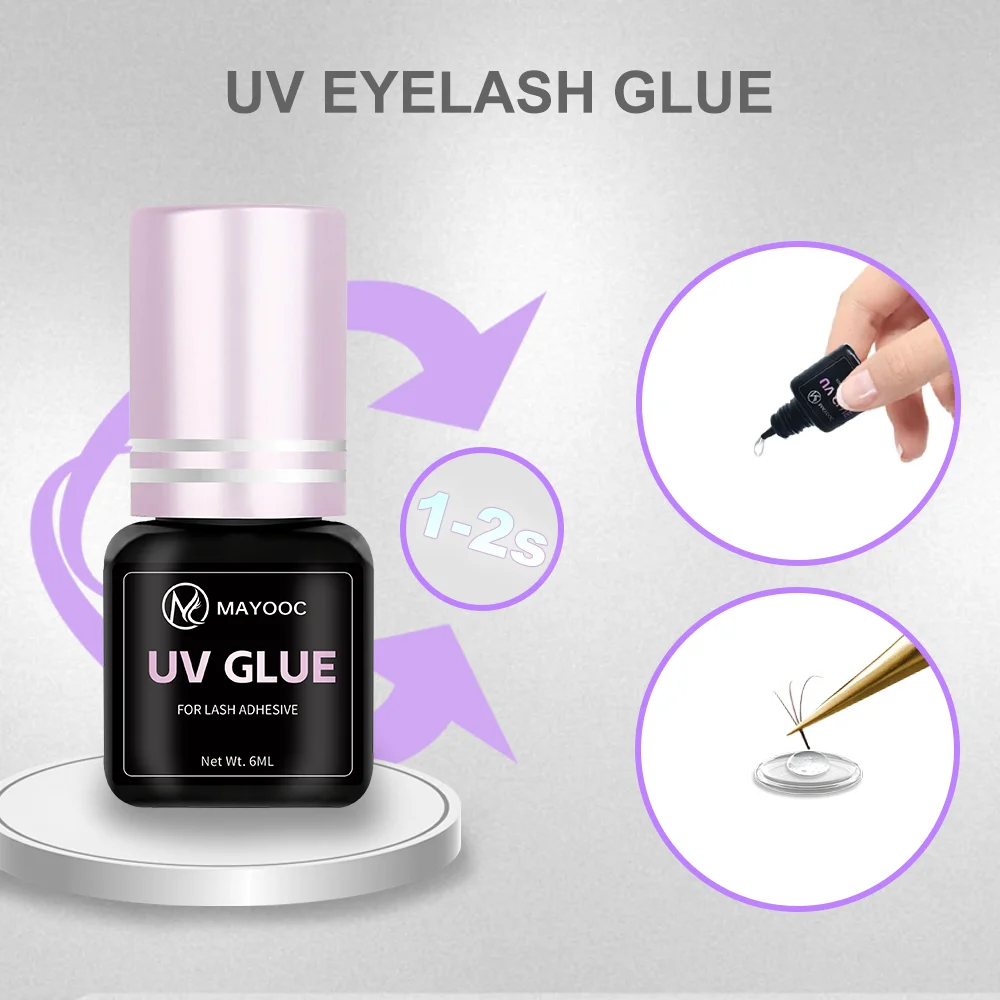 MAYOOC Hızlı Kuruyan 0.1 S UV  - Eyelash Extension Logo incelemesi ve fiyatı
