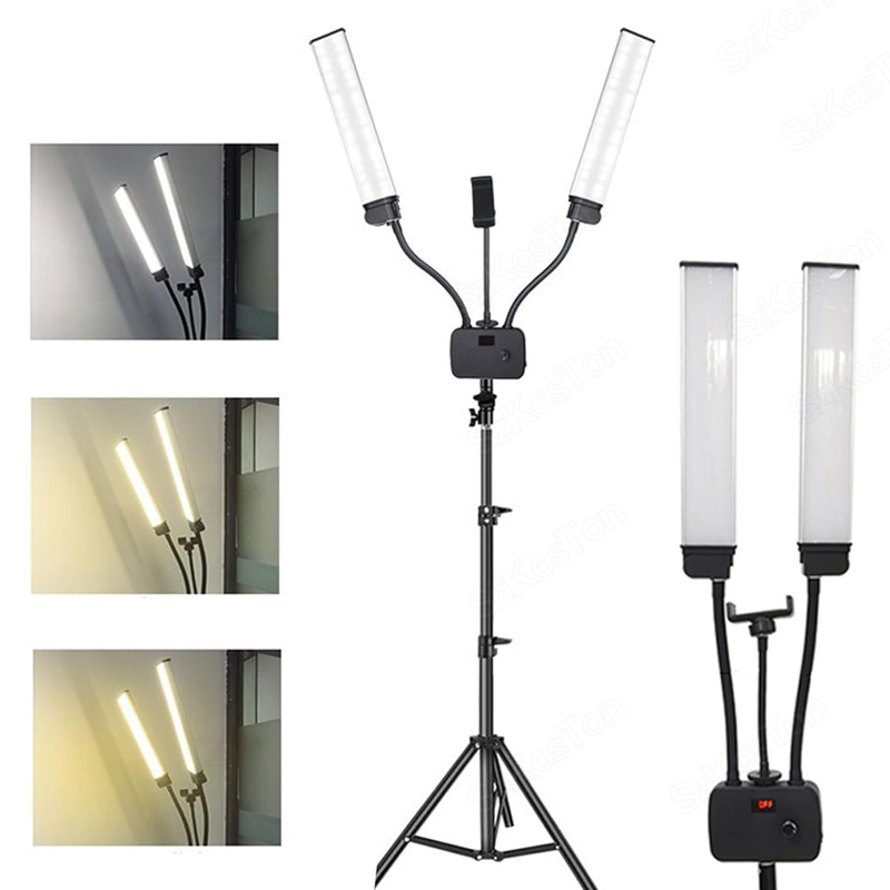 45W Esnek Çift Kol LED Dolgu I - Eyelash Extension Videos incelemesi ve fiyatı