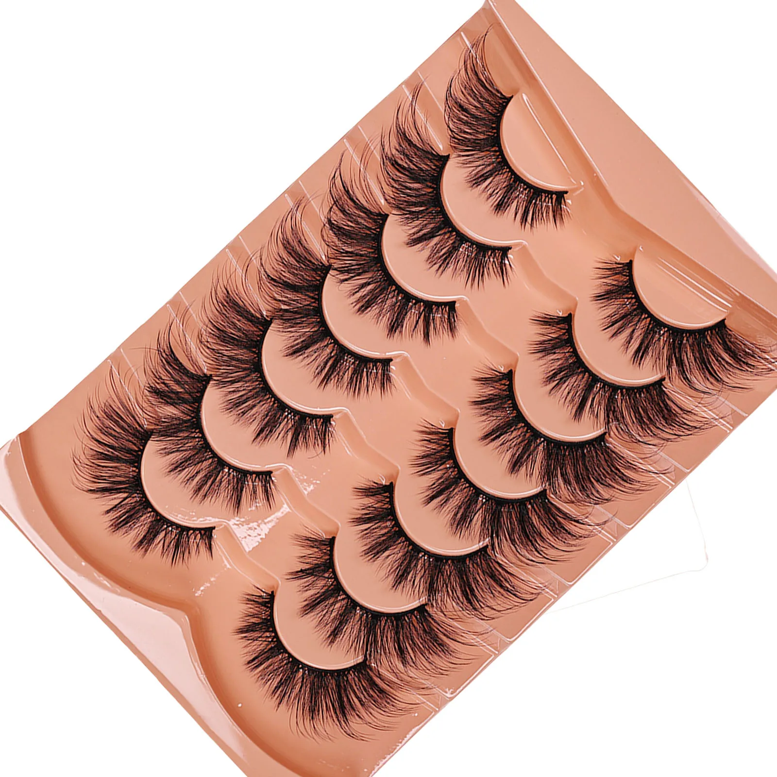 7 Çift Kedi Gözü Kirpikleri 3D - Eyelash Extension Cat Eye Wispy incelemesi ve fiyatı