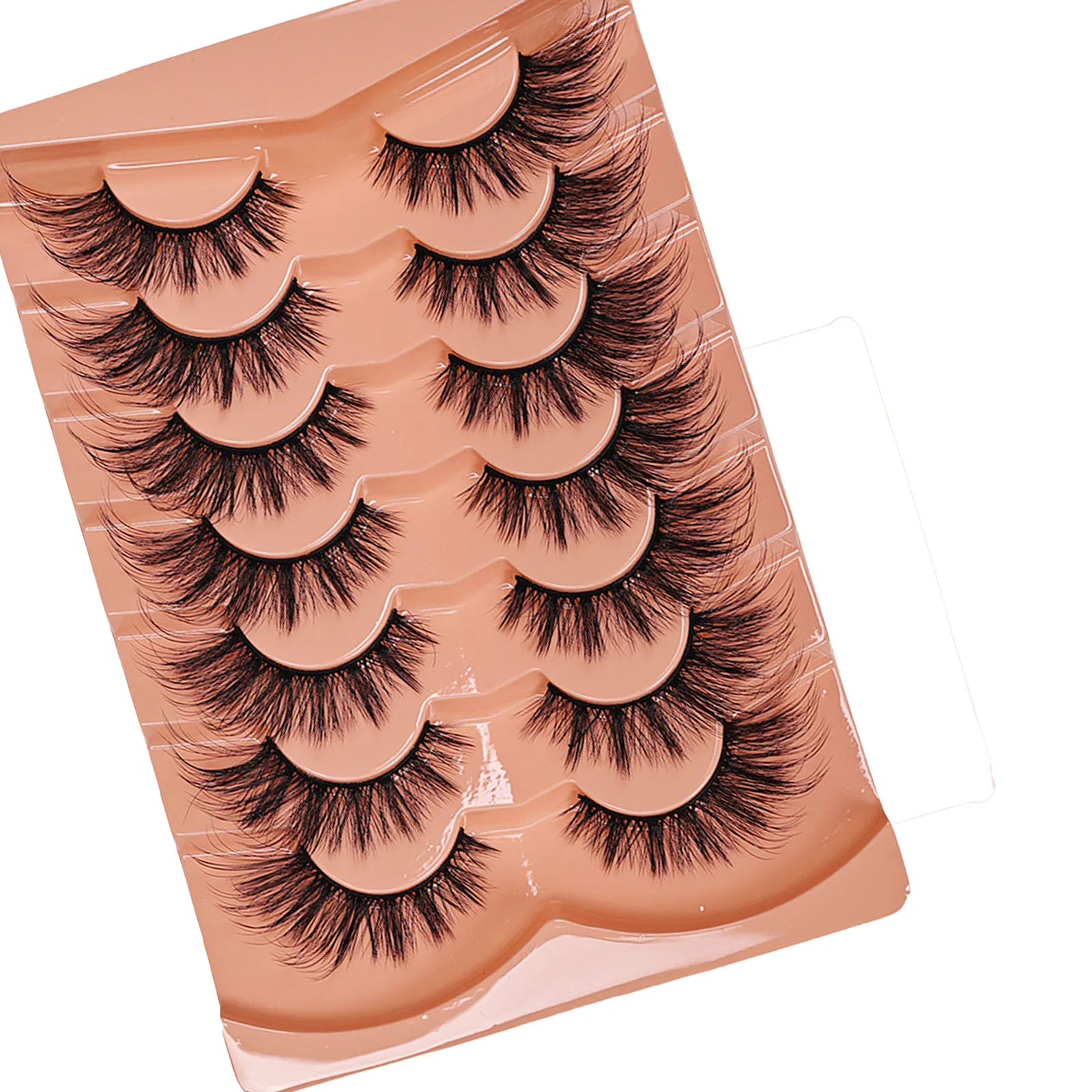 7 Çift Kedi Gözü Kirpikleri 3D - Eyelash Extension Cat Eye Wispy incelemesi ve fiyatı
