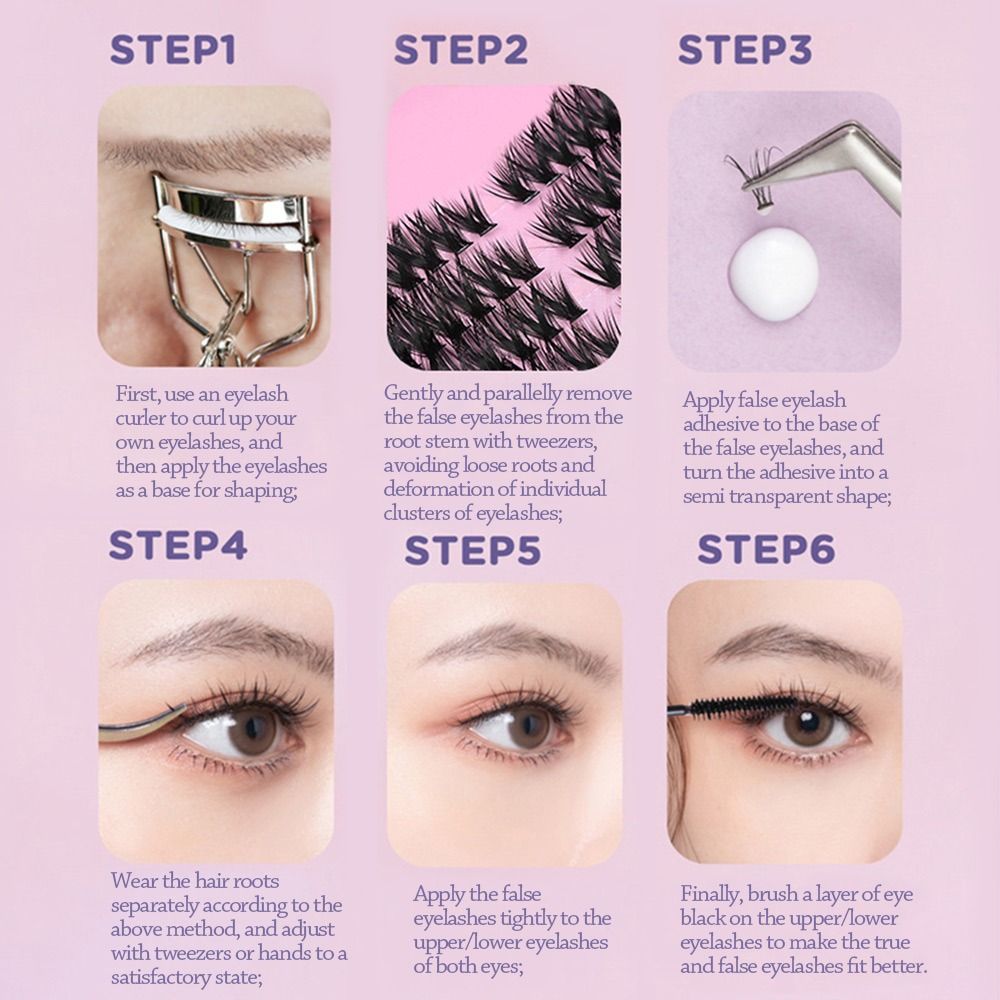 12 Sıra Doğal Görünümlü Takma  - Eyelash Extension Wispy Look incelemesi ve fiyatı