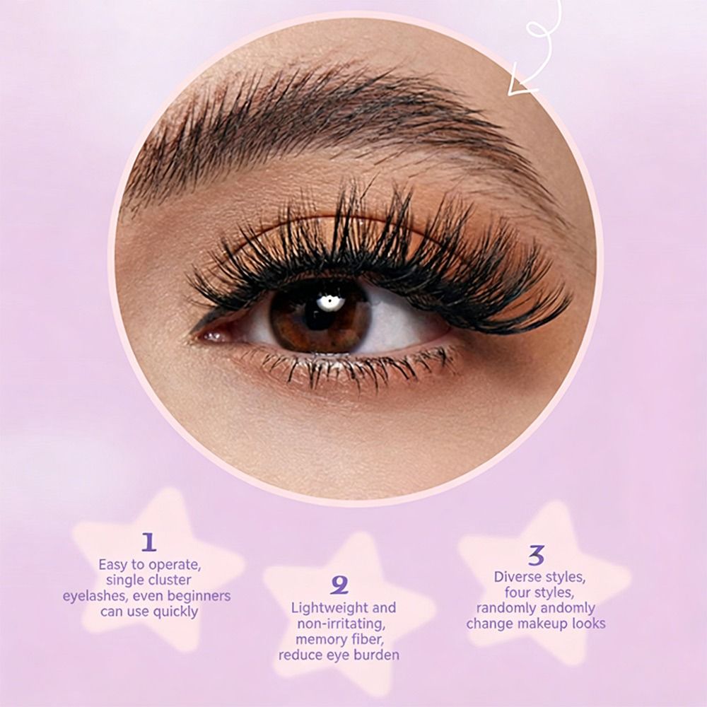12 Sıra Doğal Görünümlü Takma  - Eyelash Extension Wispy Look incelemesi ve fiyatı