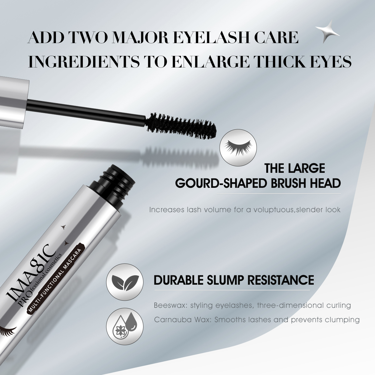 IMAGIC siyah maskara 4D ipek F - Eyelash Extension Images Free incelemesi ve fiyatı
