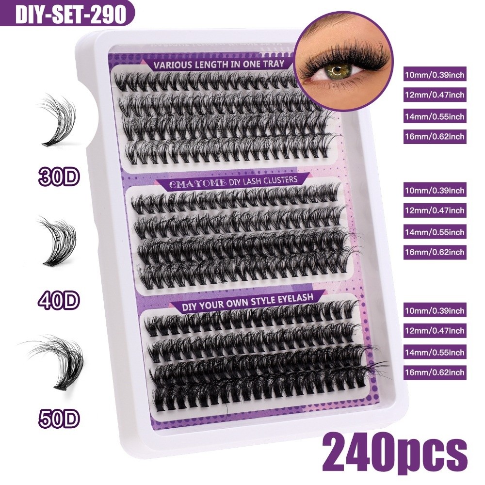 Doğal Görünümlü Takma Kirpikle - Eyelash Extension Wispy Look incelemesi ve fiyatı