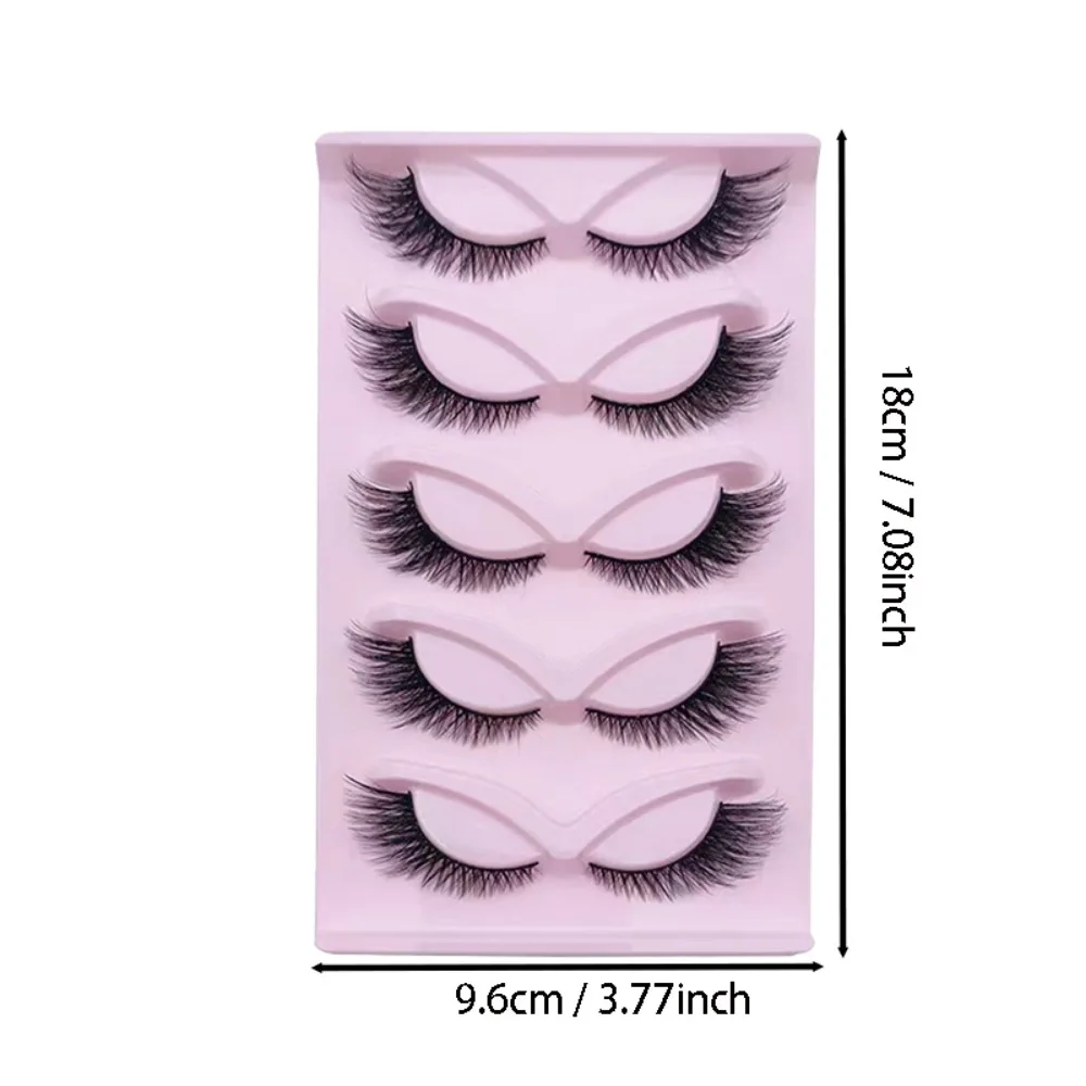 5 Çift Kedi Gözü Kirpikler İnc - Eyelash Extension Cat Eye Wispy incelemesi ve fiyatı