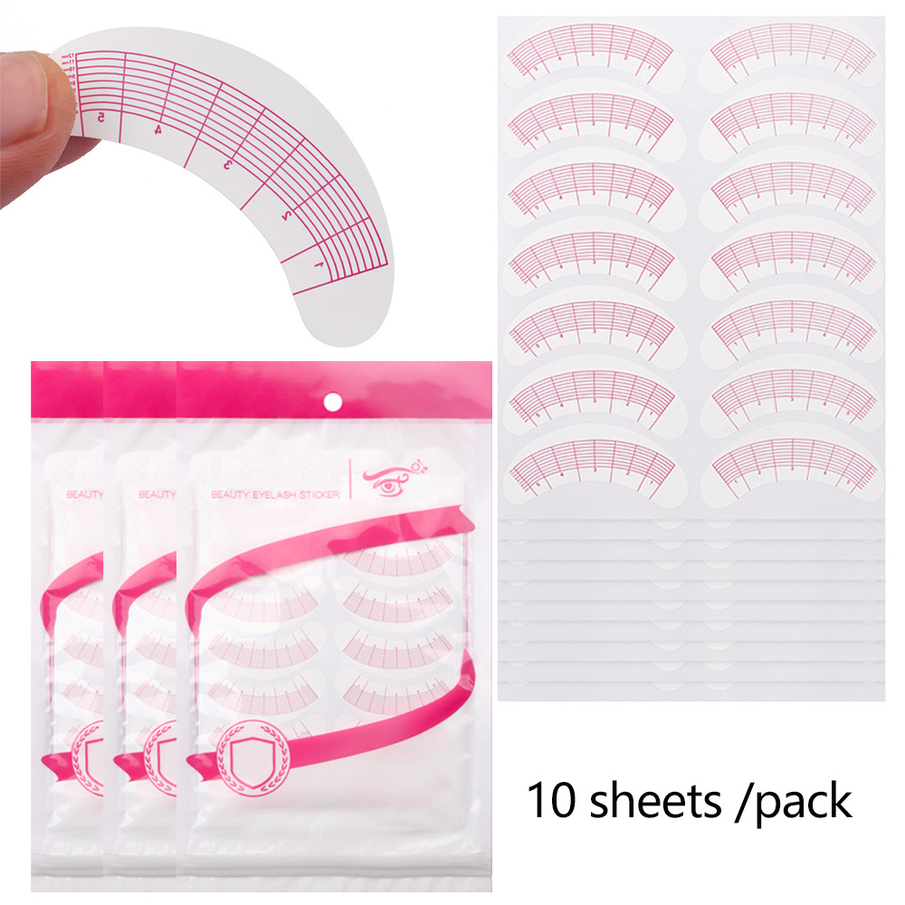 2/5 Paket Kirpik Haritalama Et - Lash Mapping Sticker incelemesi ve fiyatı