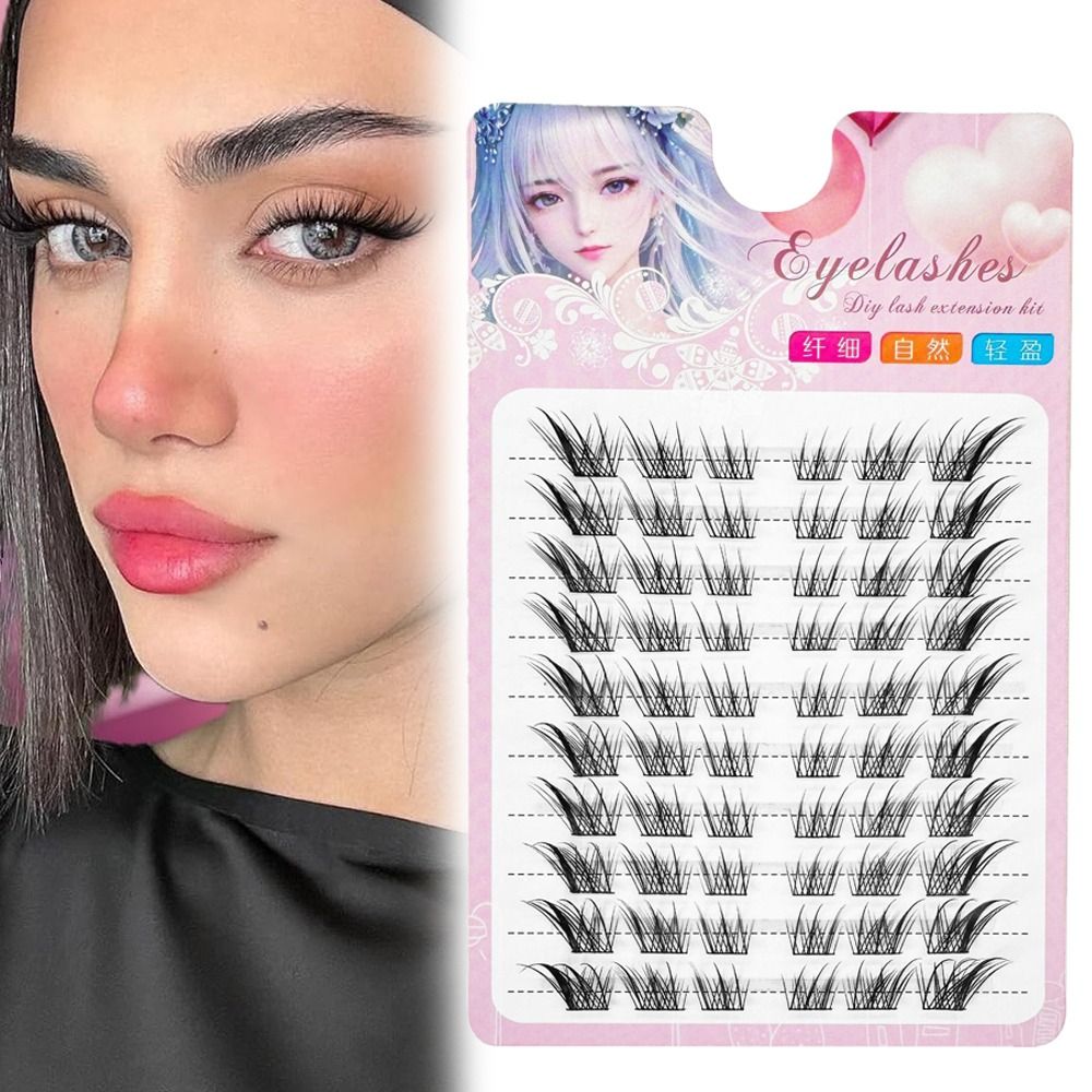 Kadınlar İçin Güzellik 3D Kedi - Eyelash Extension Cat Eye Wispy incelemesi ve fiyatı